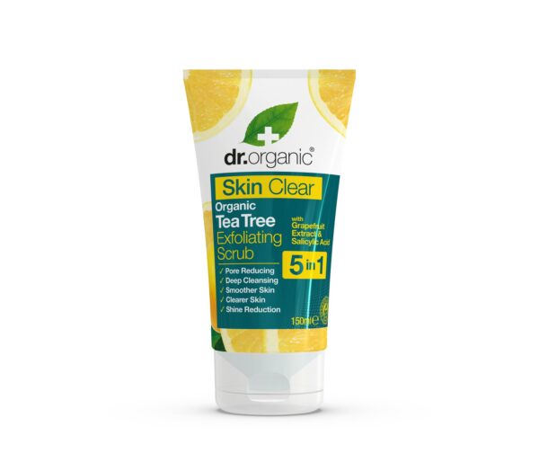 Dr.Organic Skin Clear Puhastav näokoorija