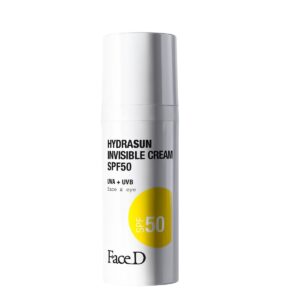 FaceD Hydrasun Invisible Cream Face & Eye SPF50 kaitsev kreem 50ml