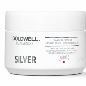 Goldwell Dualsenses Silver 60 sekundi intensiivmask hallidele ja blondidele toonidele 200ml