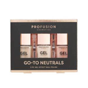 Profusion küünelakkide komplekt Go-To Neutrals