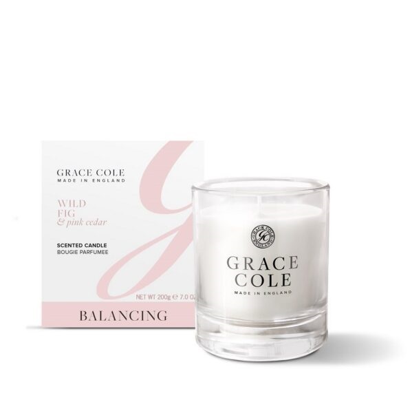 Grace Cole Lõhnaküünal viigimari ja roosa seeder 200g