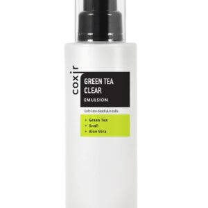 Coxir Green Tea BHA Clear Emulsion kerge niisutav ja rahustav emulsioon 100ml