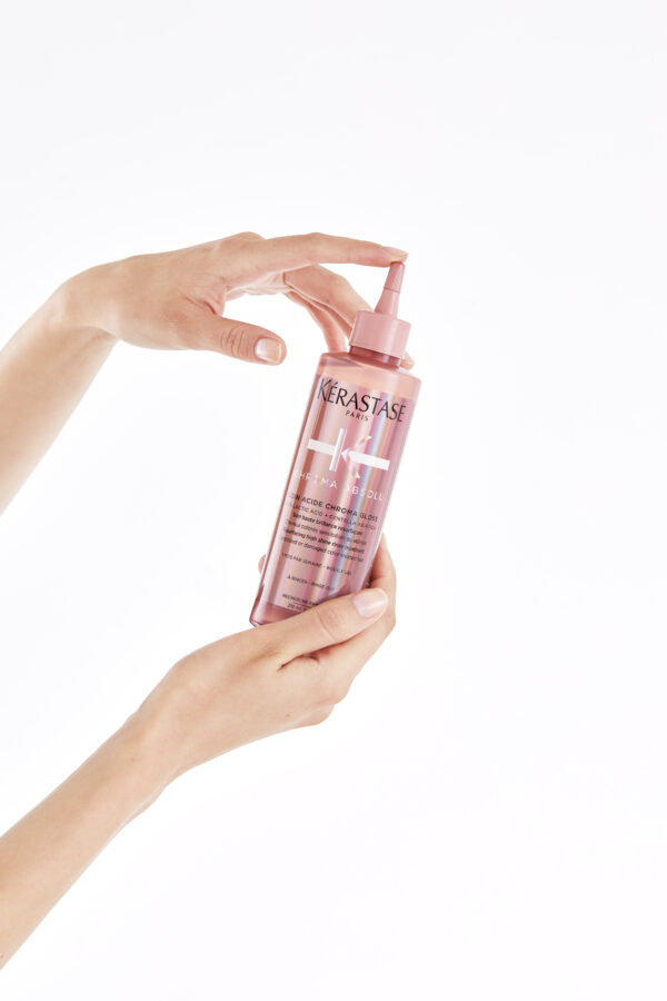 Kérastase Chroma Absolu Soin Acide Chroma Gloss taastav ja läiget andev loputusvahend 210ml - Image 4