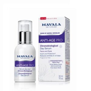 Mavala Anti Age Pro Chrono-biological Day Serum Face and Eyes noorendav seerum näole ja silmaümbrusele 30ml