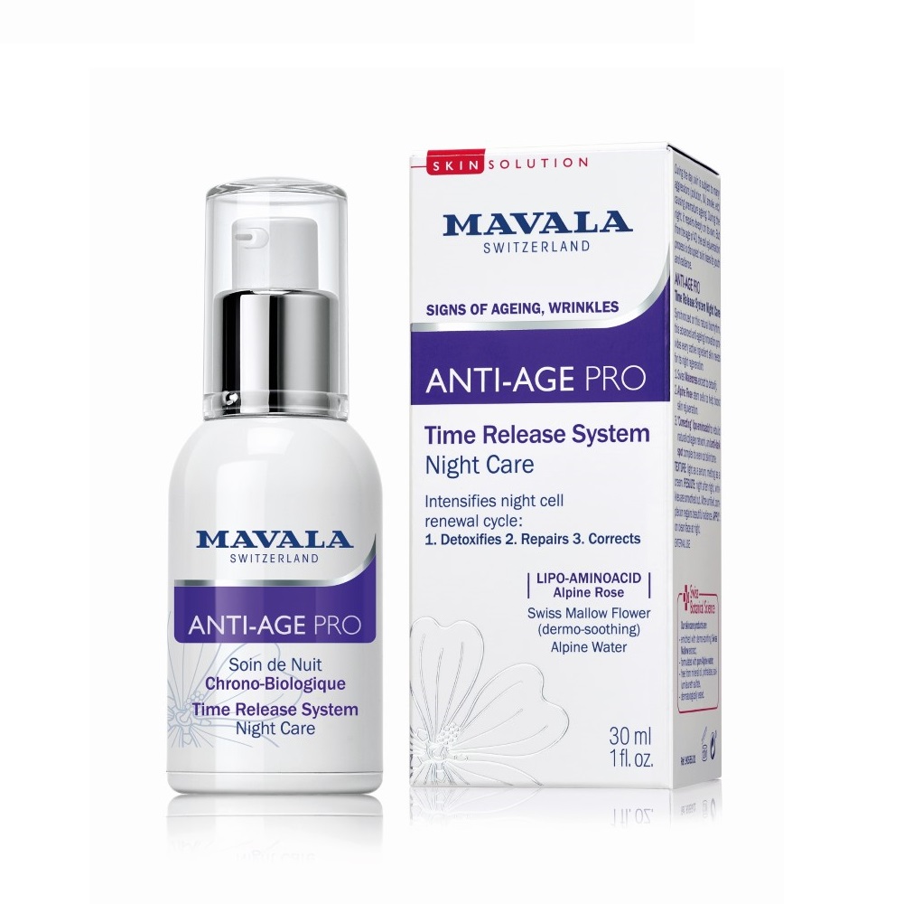 Mavala Anti Age Pro Time Release System Night Care öine hooldus 30ml