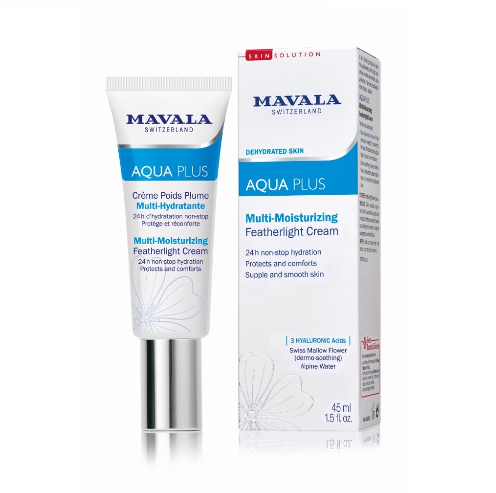 Mavala Aqua Plus Multi Moisturizing Featherlight Cream niisutav päevakreem 45ml
