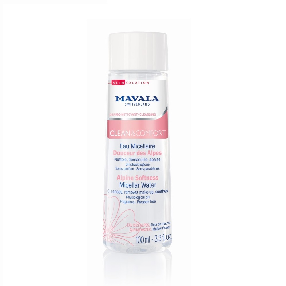 Mavala Clean & Comfort Alpine Softness Micellar Water mitsellaarvesi 100ml
