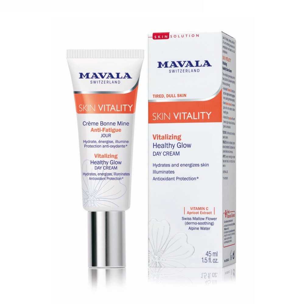 Mavala Skin Vitality Vitalizing Healthy Glow Day Cream nahka ergutav päevakreem 45ml