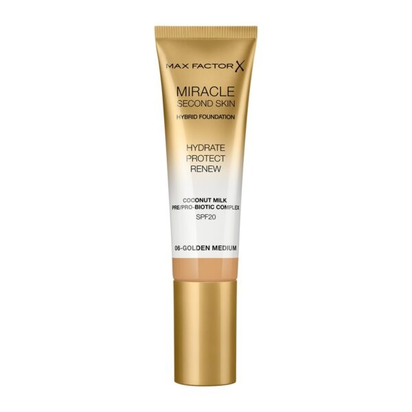 Max Factor Jumestuskreem Miracle Second Skin 06 /golden medium
