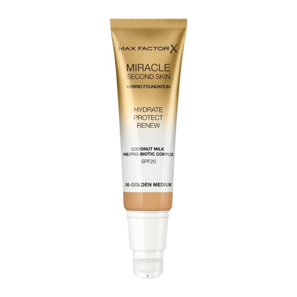Max Factor Jumestuskreem Miracle Second Skin 06 /golden medium - Image 2
