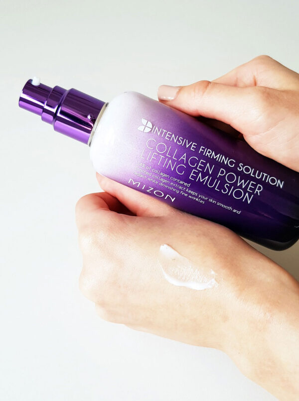Mizon Intensive Firming Solution Collagen Power Lifting Emulsion kortsuvastane emulsioon kollageeniga 120ml - Image 2
