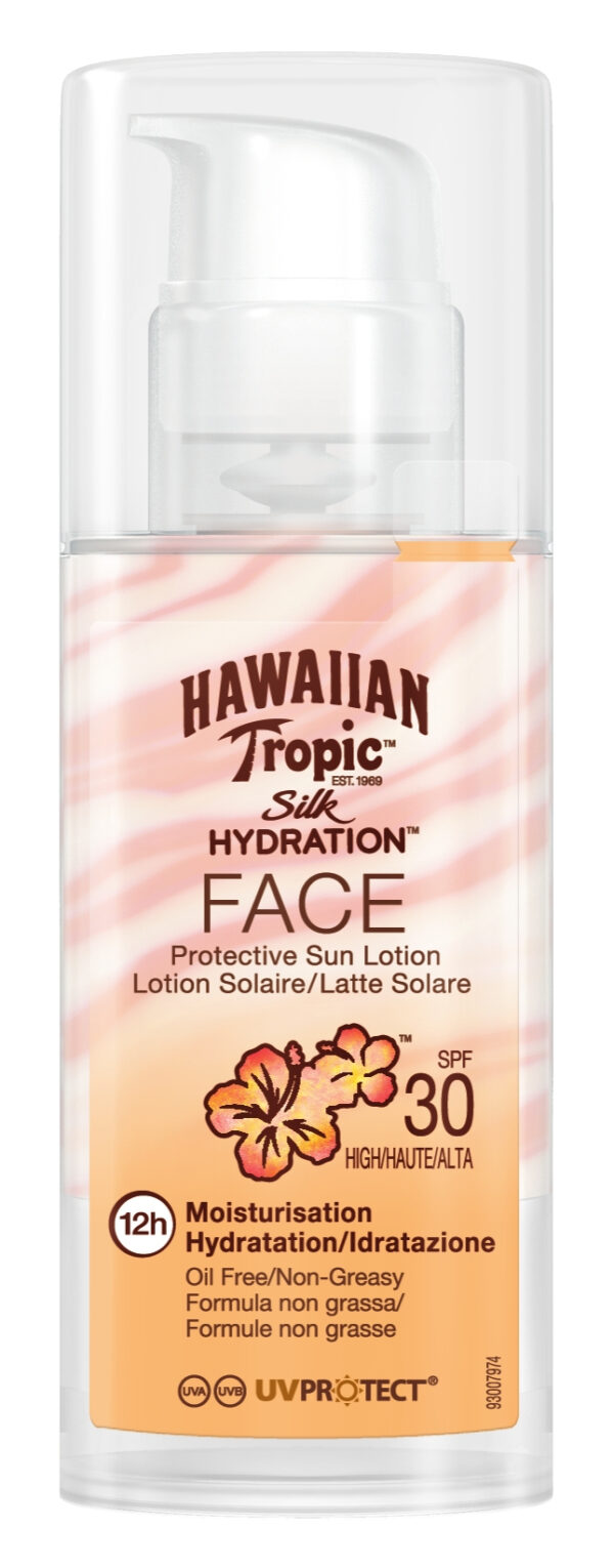 Hawaiian Tropic Silk Hydration emulsioon näole SPF 30 - Image 2