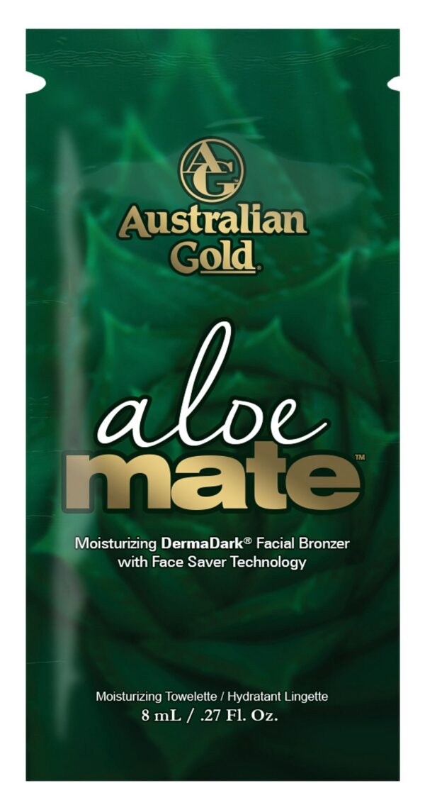 Australian Gold Aloe Mate pruunistav salvrätt 8ml