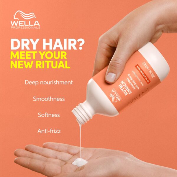 Wella Professionals Invigo Nutri Enrich Deep Nourishing Shampoo Sügavtoitev Šampoon 300ml - Image 2