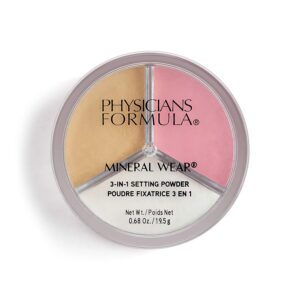 Physicians Formula Kinnituspuuder Mineral Wear 3-in-1