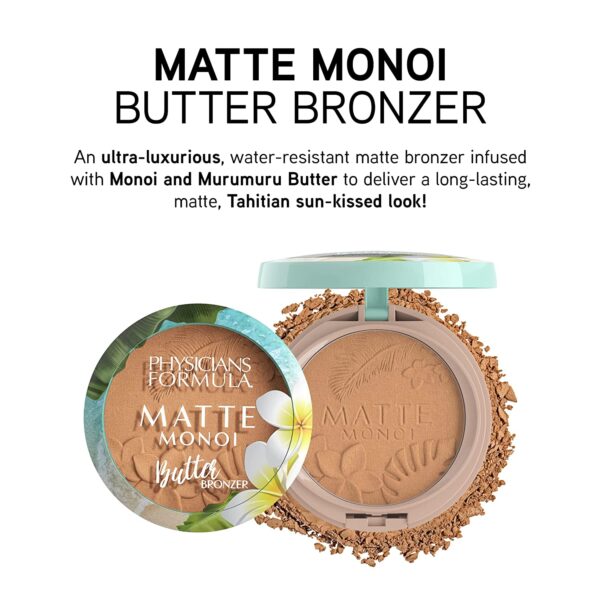 Physicians Formula Päikesepuuder Matte Monoi ButterBronzer - Image 3
