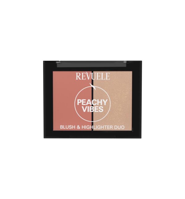 Revuele Peachy Vibes Blush & Highlighter Duo Peachy Vibes