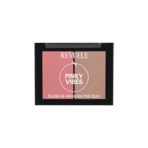 Revuele Pinky Vibes Blush & Highlighter Duo Pinky Vibes