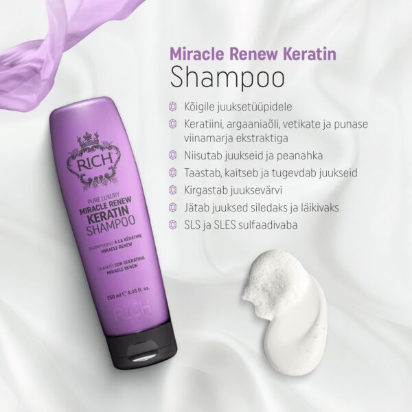 Rich Pure Luxury Miracle Renew  taastav šampoon - Image 2