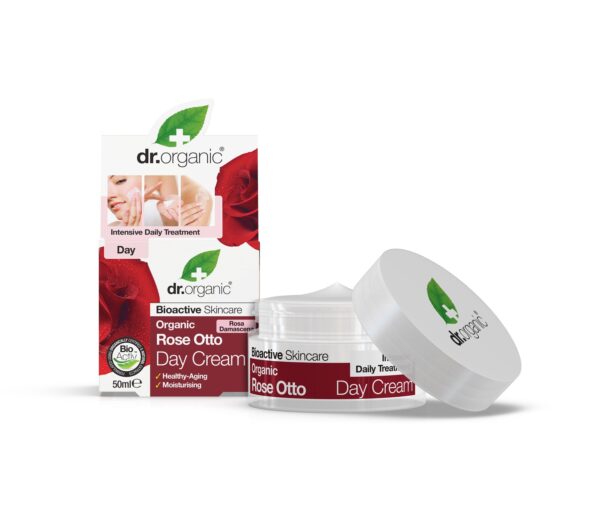 Dr.Organic Roosi päevakreem