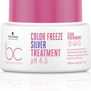 Schwarzkopf Professional Bonacure Color Freeze Silver värvikaitse süvahooldus hõbe 200ml