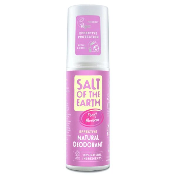 Salt of the Earth deodorant sprei Peony Blossom
