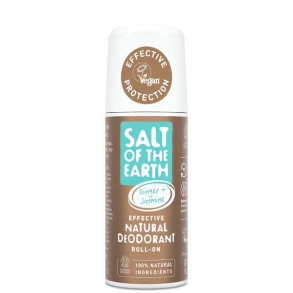 Salt of the Earth looduslik roll-on deodorant särtsaka ingveri ja jasmiini lõhnanootidega