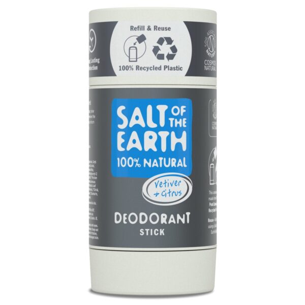 Salt of the Earth tsitruse ja vetiveri lõhnaline pulkdeodorant
