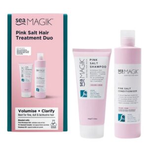 Sea Magik Pink Salt Treatment Duo puhastav ja tasakaalustav komplekt juustele
