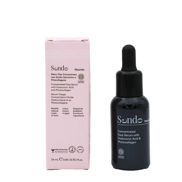 Sendo Concentrated Face Serum Näoseerum Kollageeni Ja Hüaluroonhappega 25ml
