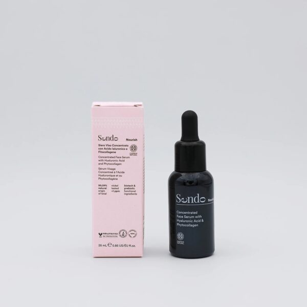 Sendo Concentrated Face Serum Näoseerum Kollageeni Ja Hüaluroonhappega 25ml - Image 2