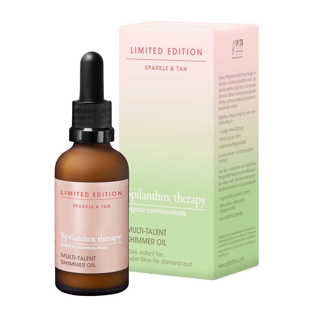 Spilanthox Therapy Multi-Talent Shimmer Oil Sädelev Õli kehale ja näole 50ml