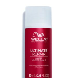 Wella Professionals Ultimate Repair Shampoo STEP 1 šampoon AHA ja omega-9ga,50ml