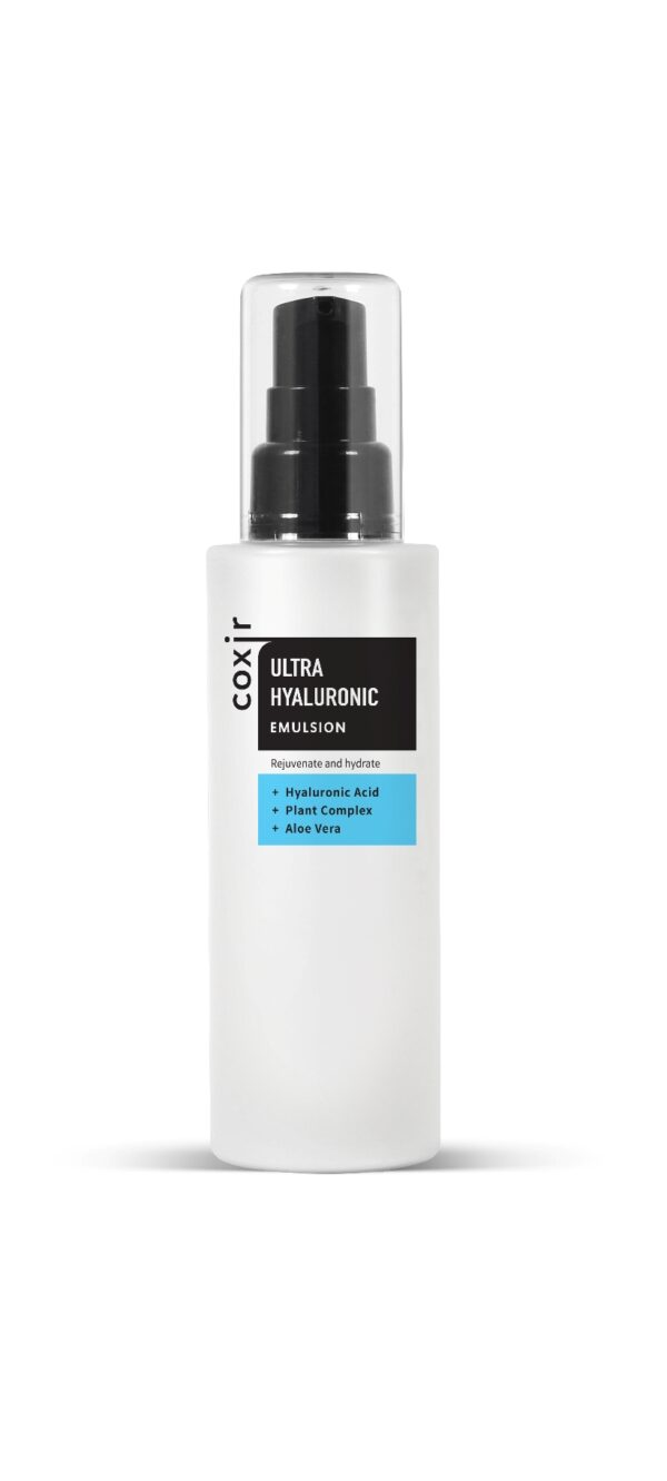 Coxir Ultra Hyaluronic Emulsion sügavniisutav emulsioon näole hüaluroonhappe ja aaloega   100ml
