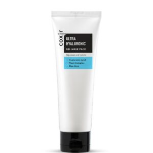 Coxir Ultra Hyaluronic Gel Mask Pack sügavniisutav geelmask aaloe ja hüaluroonhappega  80ml