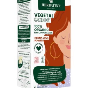 Herbatint Vegetal Juuksevärv Henna Love Power Henna Punane