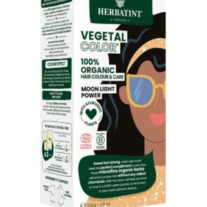 Herbatint Vegetal Juuksevärv Moon Light Power Must