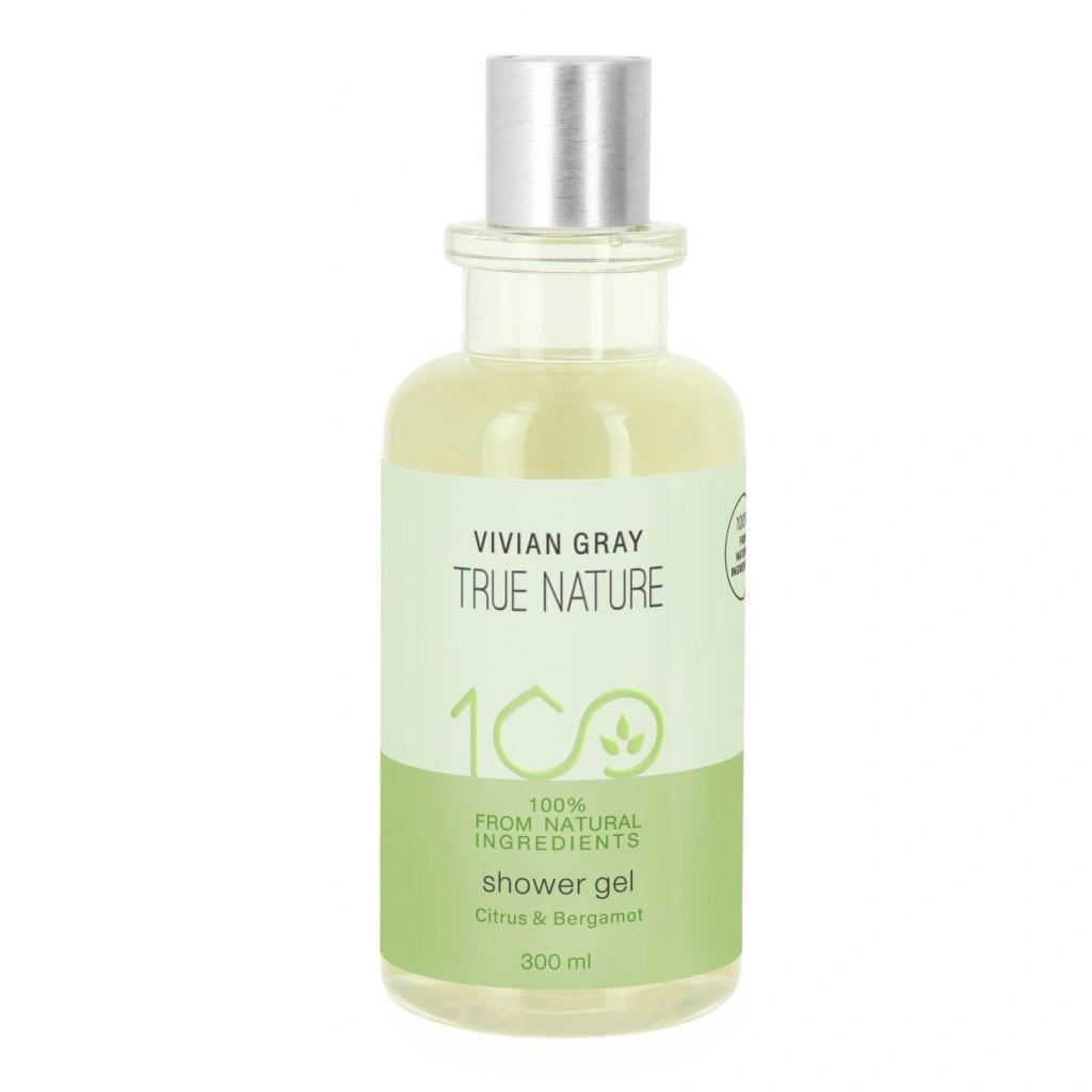 Vivian Gray True Nature Dušigeel Tsitrus - Bergamot 300ml