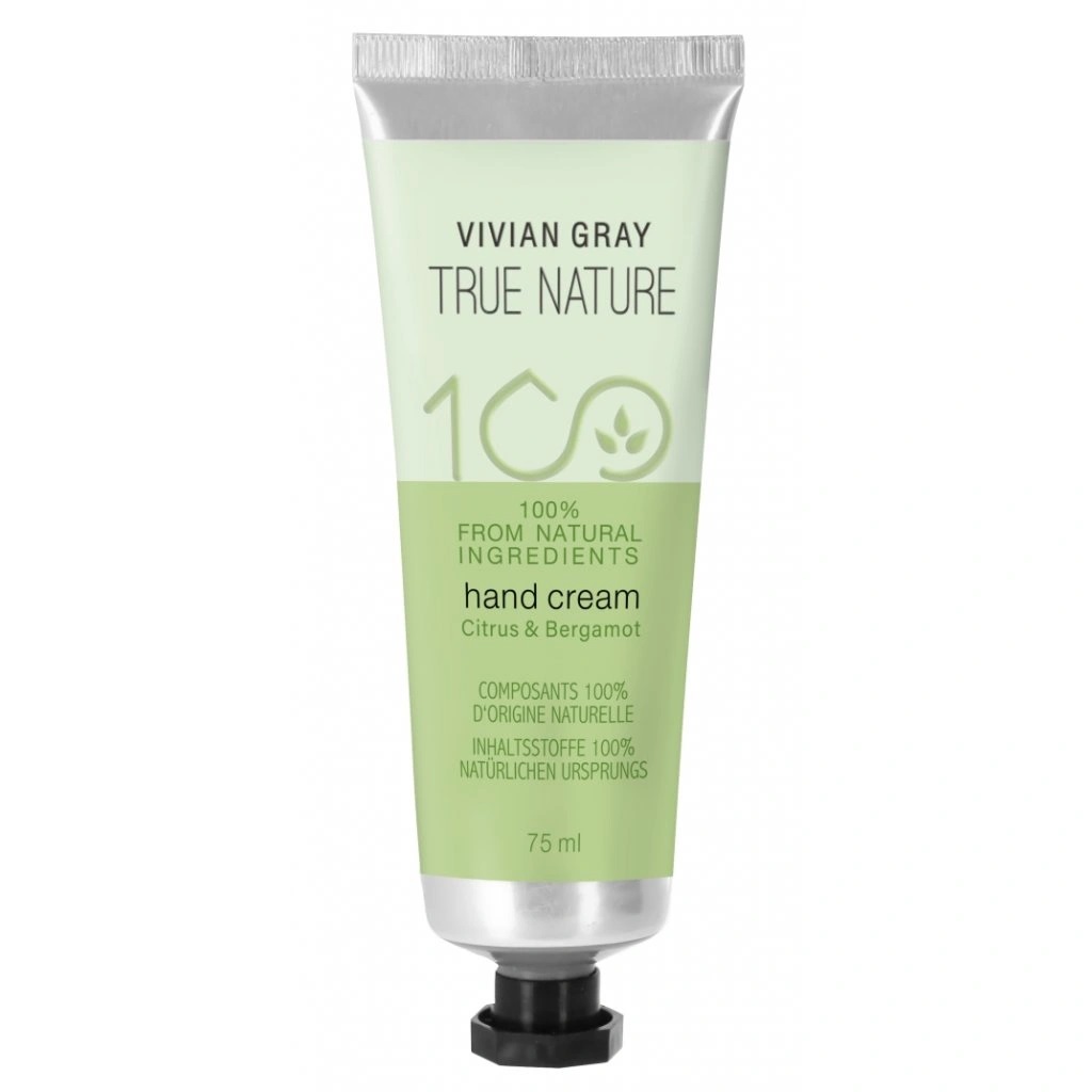 Vivian Gray True Nature Kätekreem Tsitrus - Bergamot 75ml