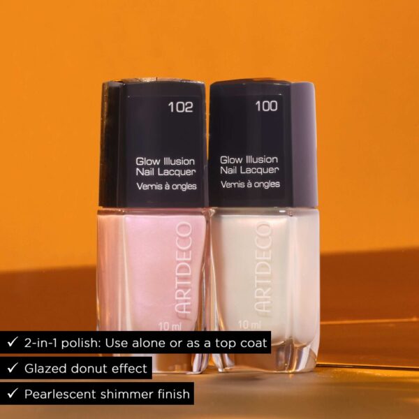 Artdeco Glow Illusion küünelakk 102 "pink icing" - Image 5