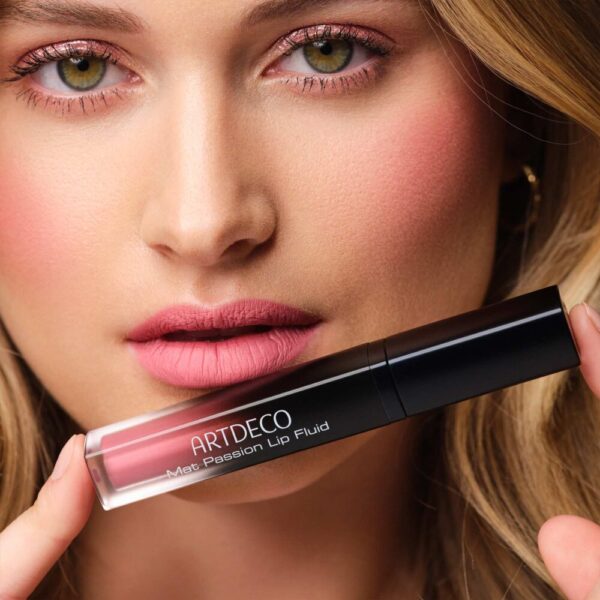 Artdeco Mat Passion Lip Fluid huulevärv 15 rose delight - Image 7