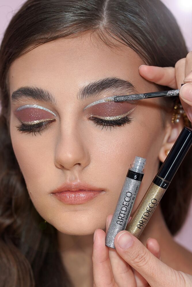 Artdeco Glitter ripsmetušš & lainer kuldne- - Image 4