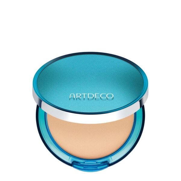 Artdeco Sun Protection Powder Foundation SPF 50 Wet&Dry kompaktpuuder 95 "warm golden beige" - Image 2