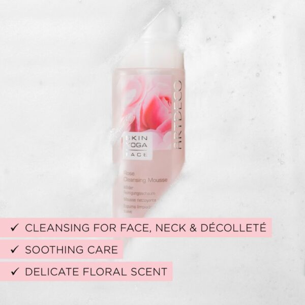 Artdeco Rose Cleansing Mousse näopesuvaht roosiga 150ml - Image 2