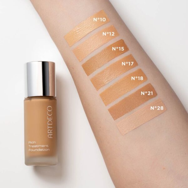 Artdeco Rich Treatment Foundation jumestuskreem 17 creamy honey - Image 3