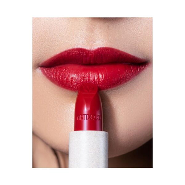 Artdeco Green Couture Natural Cream huulepulk 607 red tulip - Image 4