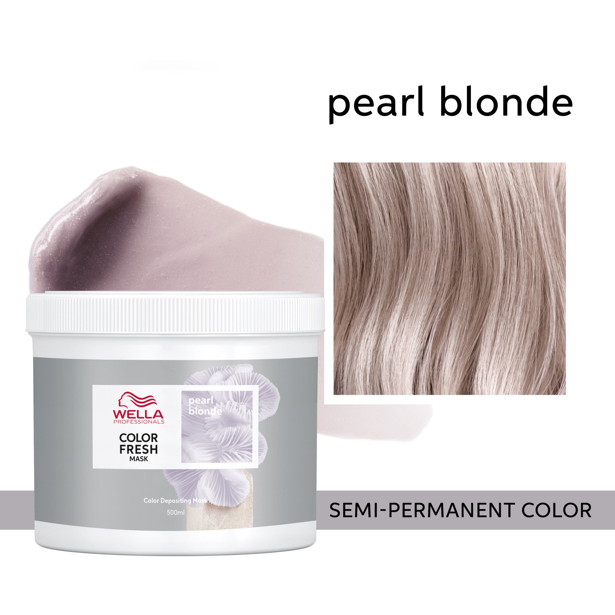 Wella Professionals Color Fresh Mask tooniv juuksemask Pearl Blonde 500ml - Image 3