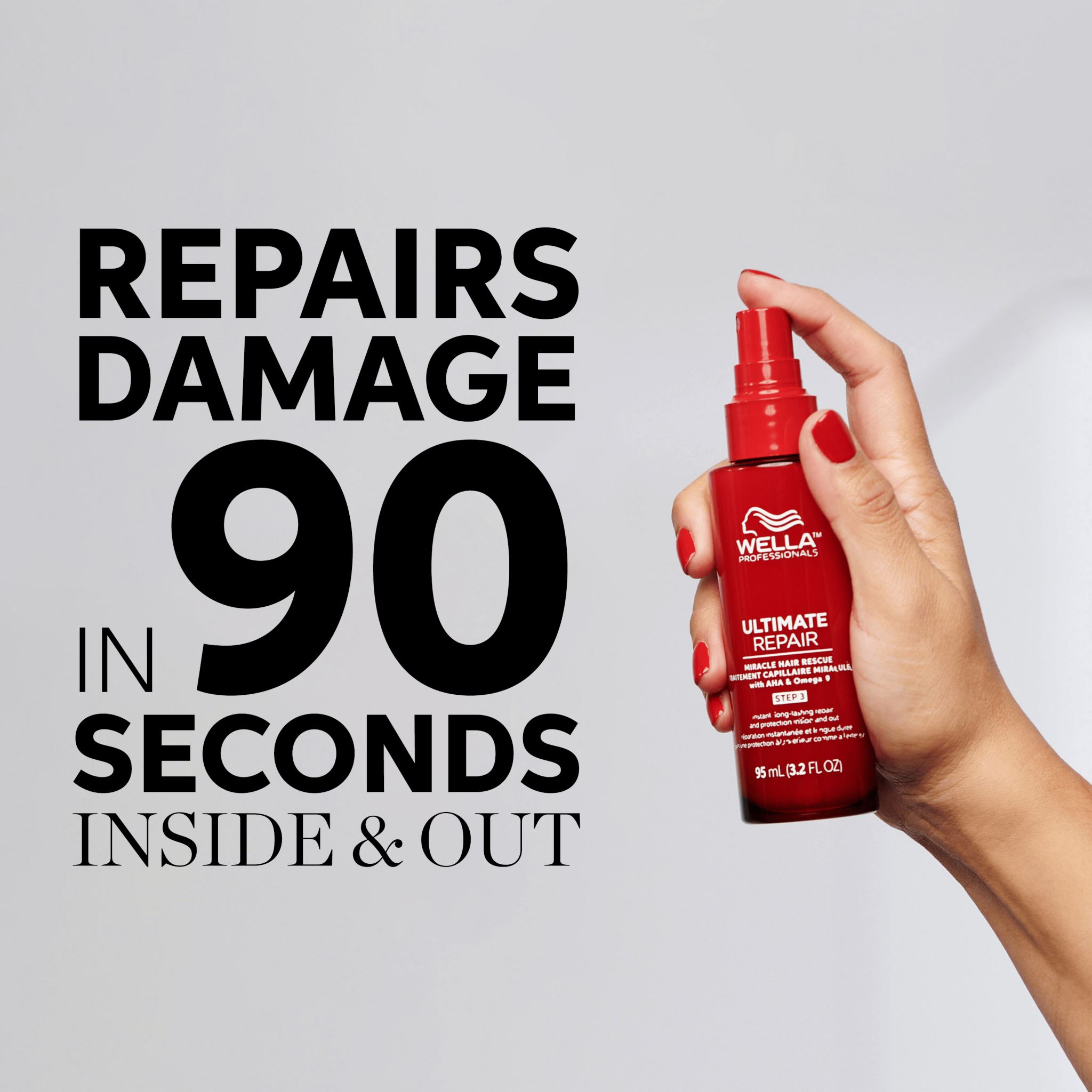Wella Professionals Ultimate Repair Miracle Hair Rescue STEP 3 90 sekundi süvahooldus pihustatav 30ml - Image 2