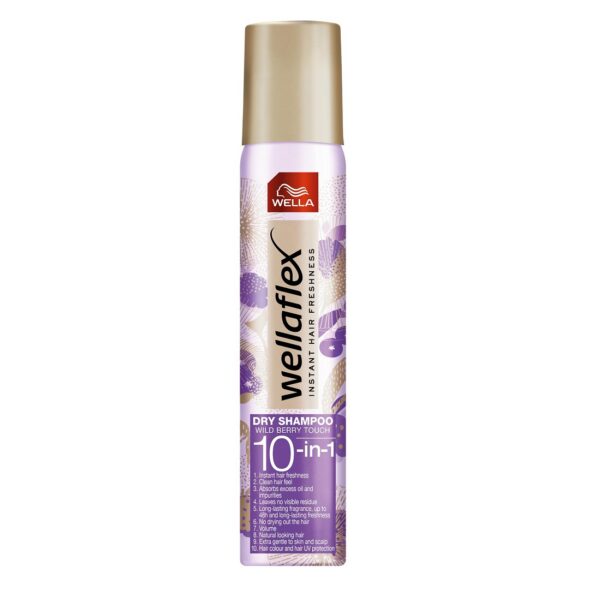 Wellaflex Dry Shampoo Wild Berry Touch kuivšampoon 180ml