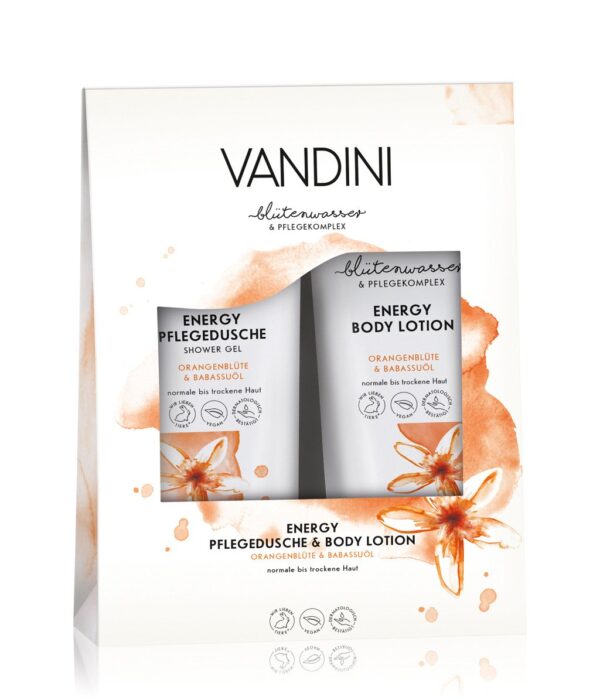Vandini energia komplekt apelsiniõis-babassuõli